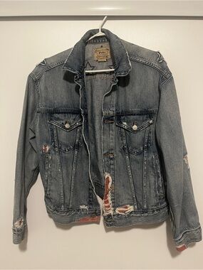 Vintage Ralph Lauren Distressed Denim Jacket
